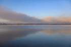 Tracyton, Washington State, USA. Puget Sound, tranquil morning. Art Print